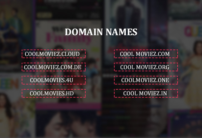 Cool moviez's Domain Name Game