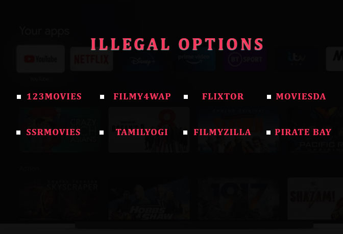 Moviesflix illegal options