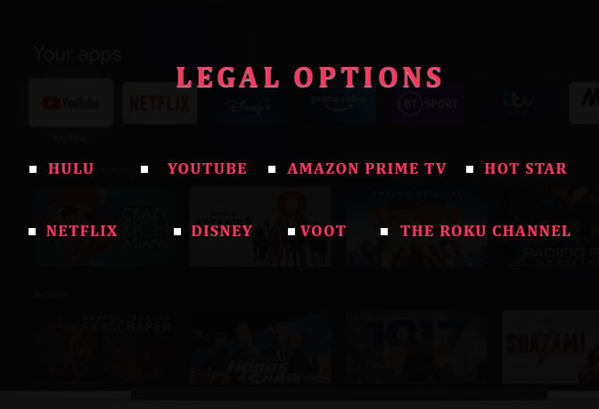 Moviesflix legal options