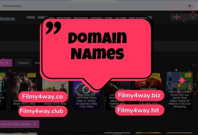 Navigating the altered urls of filmy4way