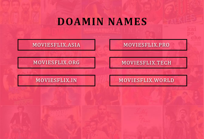 Previously used domain names