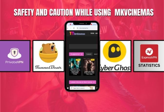 Safety and caution while using  mkvcinemas